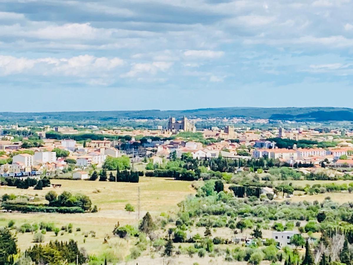 Gite Blanco Y Madera Narbonne Exteriör bild